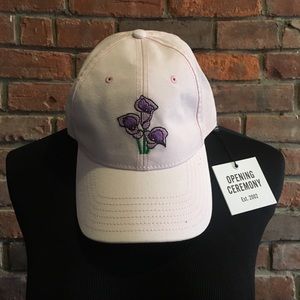 Harding Lane Opening Ceremony floral pink dad hat